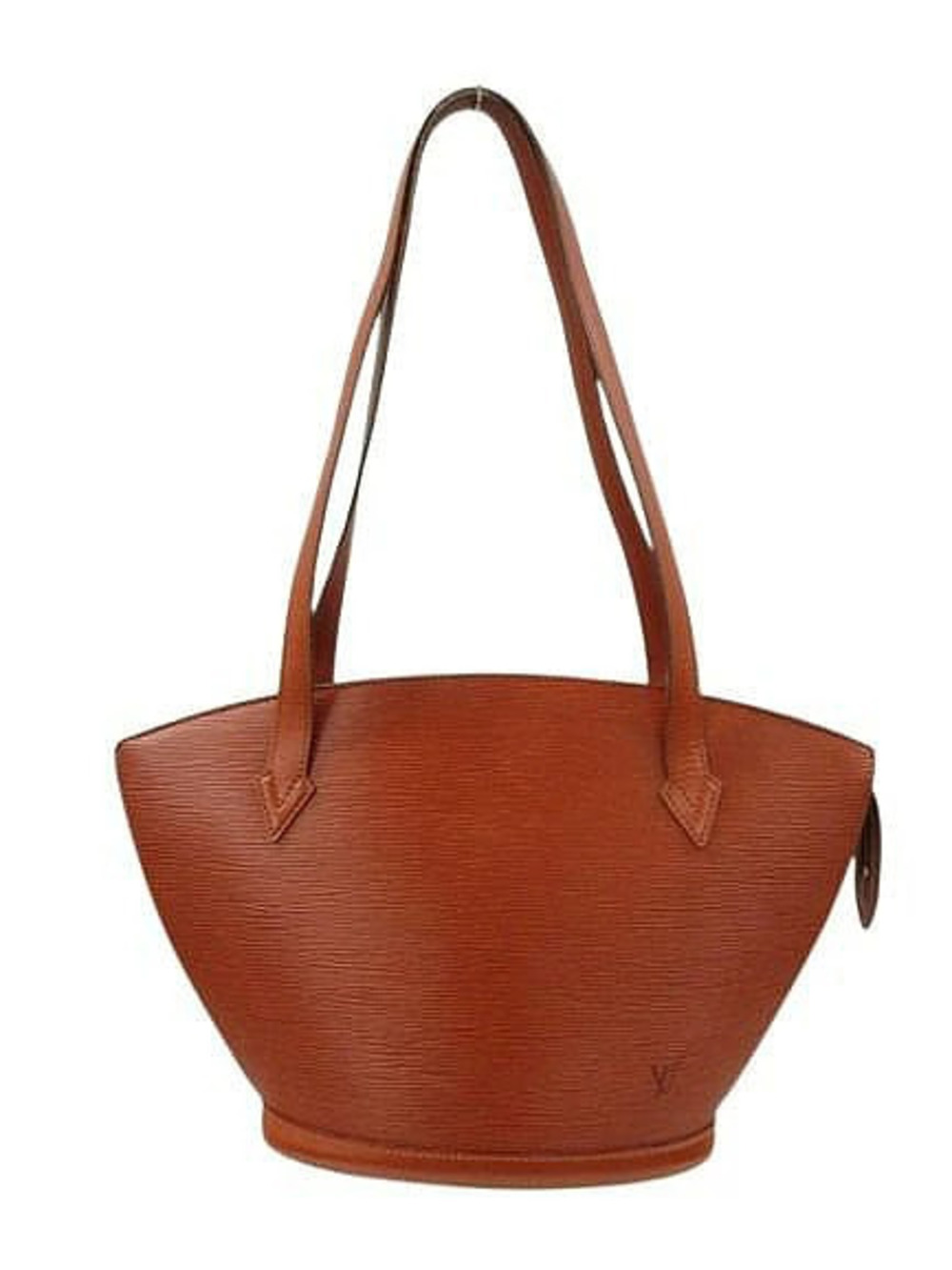 Louis Vuitton Epi Saint Jacques Tote Bag Brown Shoulder Handbag
